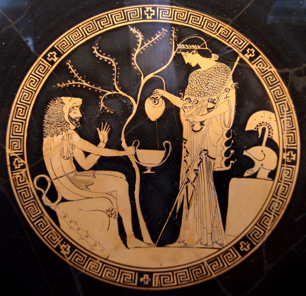 Héraclès et Athéna