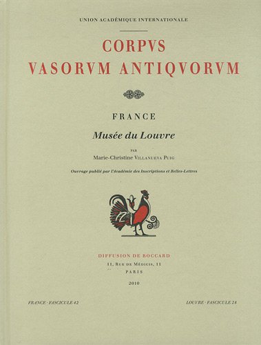 Marie-Christine Villanueva-Puig, Corpus Vasorum Antiquorum. France. Fascicule 42, Musée du Louvre. Fascicule 28, Les lécythes attiques à figures noires, Paris, Académie des Inscriptions et Belles-Lettres, 2010